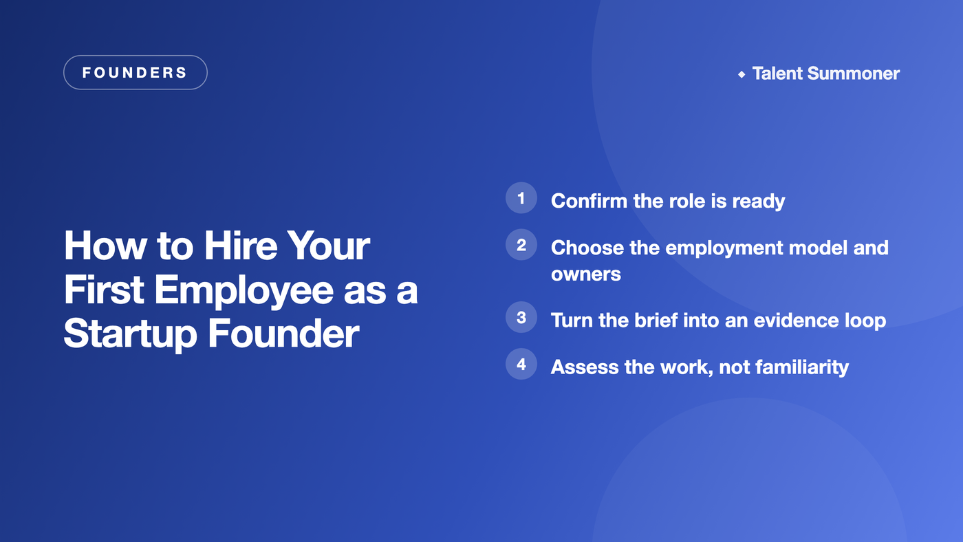 How to Hire Your First Employee as a Startup Founder How to Hire Your First Employee as a Startup Founder
