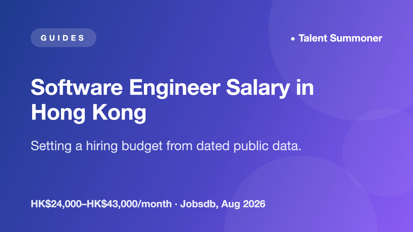 Software Engineer Salary in Hong Kong: How to Set a Hiring Budget Software Engineer Salary in Hong Kong: How to Set a Hiring Budget